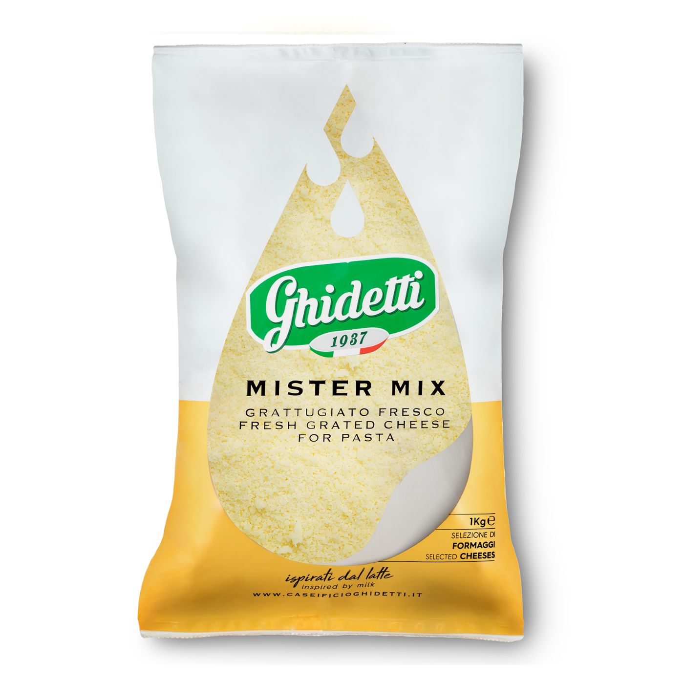 GHIDETTI τριμμένο τυρί Mister Mix 1kg - floating thumbnail