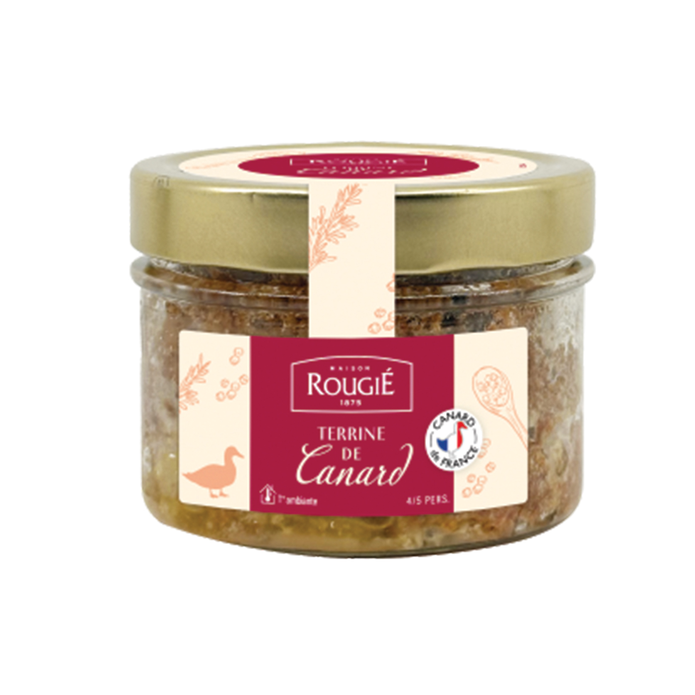 ROUGIE τερίνα πάπιας 180g - floating thumbnail