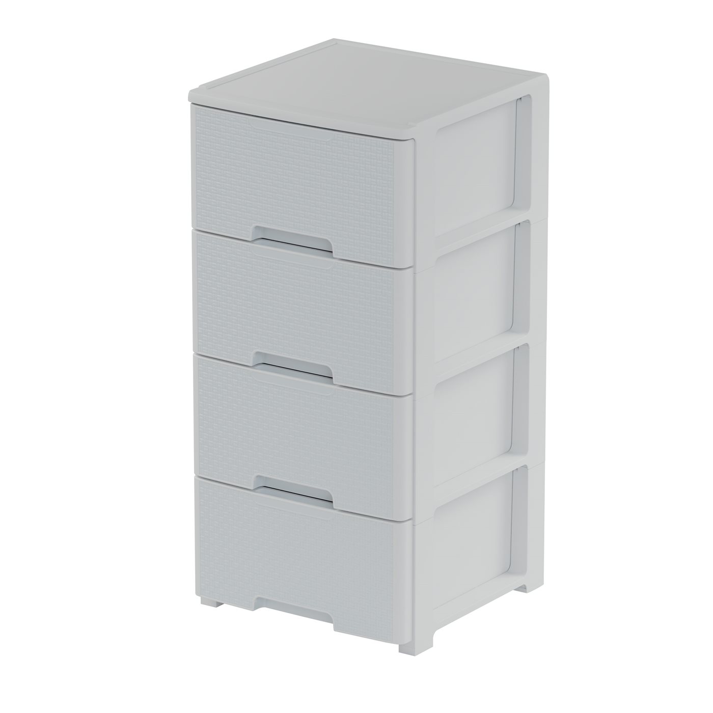 ARTPLAST συρταριέρα x4 Harmony CH80W 39x38,5x80cm λευκή - floating thumbnail