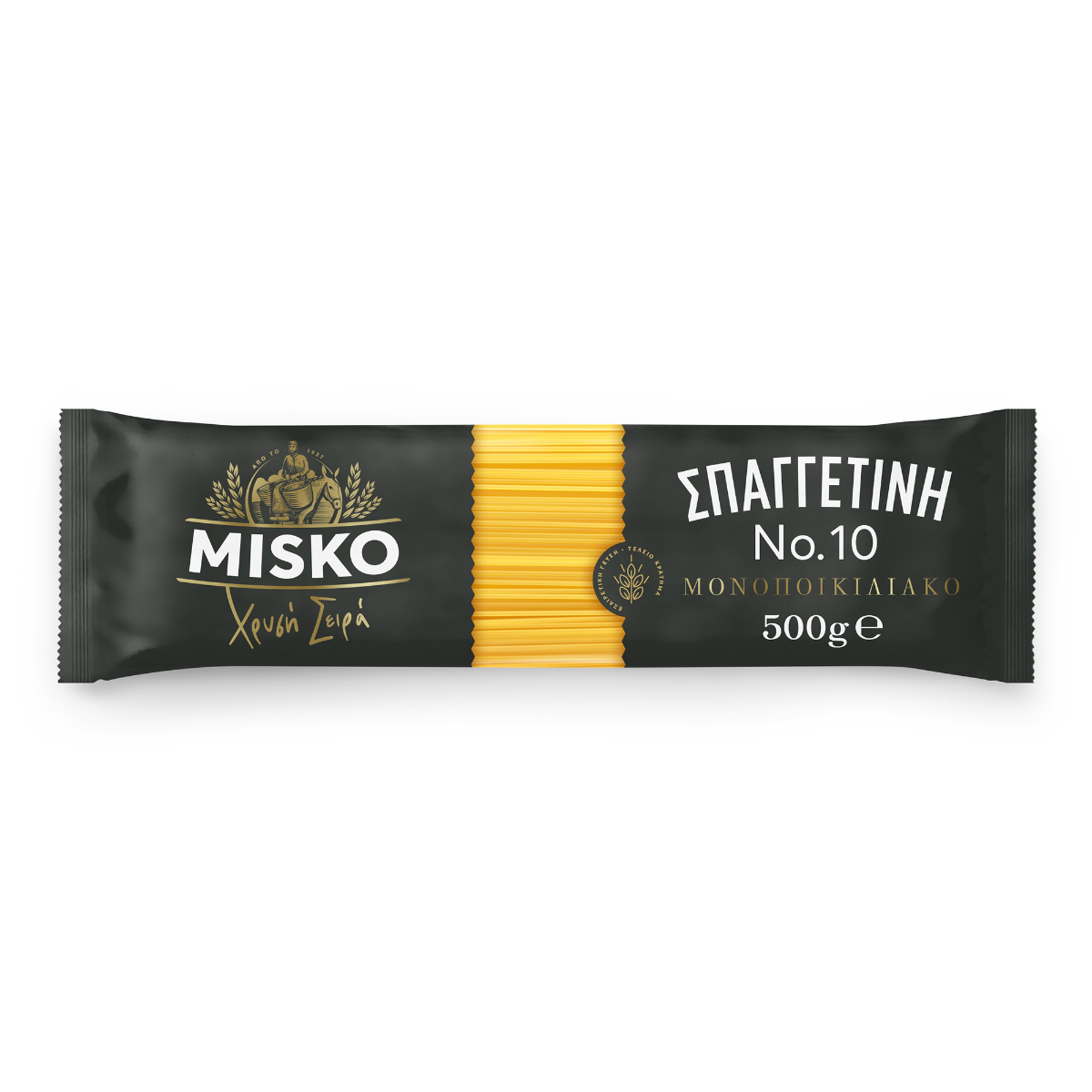 Μακαρόνια MISKO χρυσή σειρά σπαγγετίνι Νο.10 (500g) - floating thumbnail