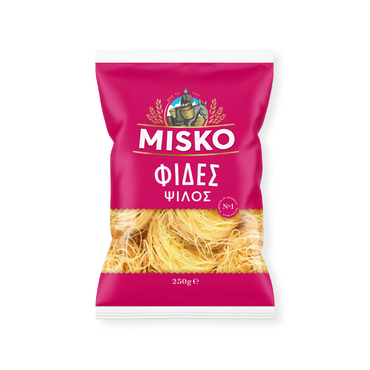 Πάστα ζυμαρικών MISKO φιδές ψιλές (250g) - floating thumbnail
