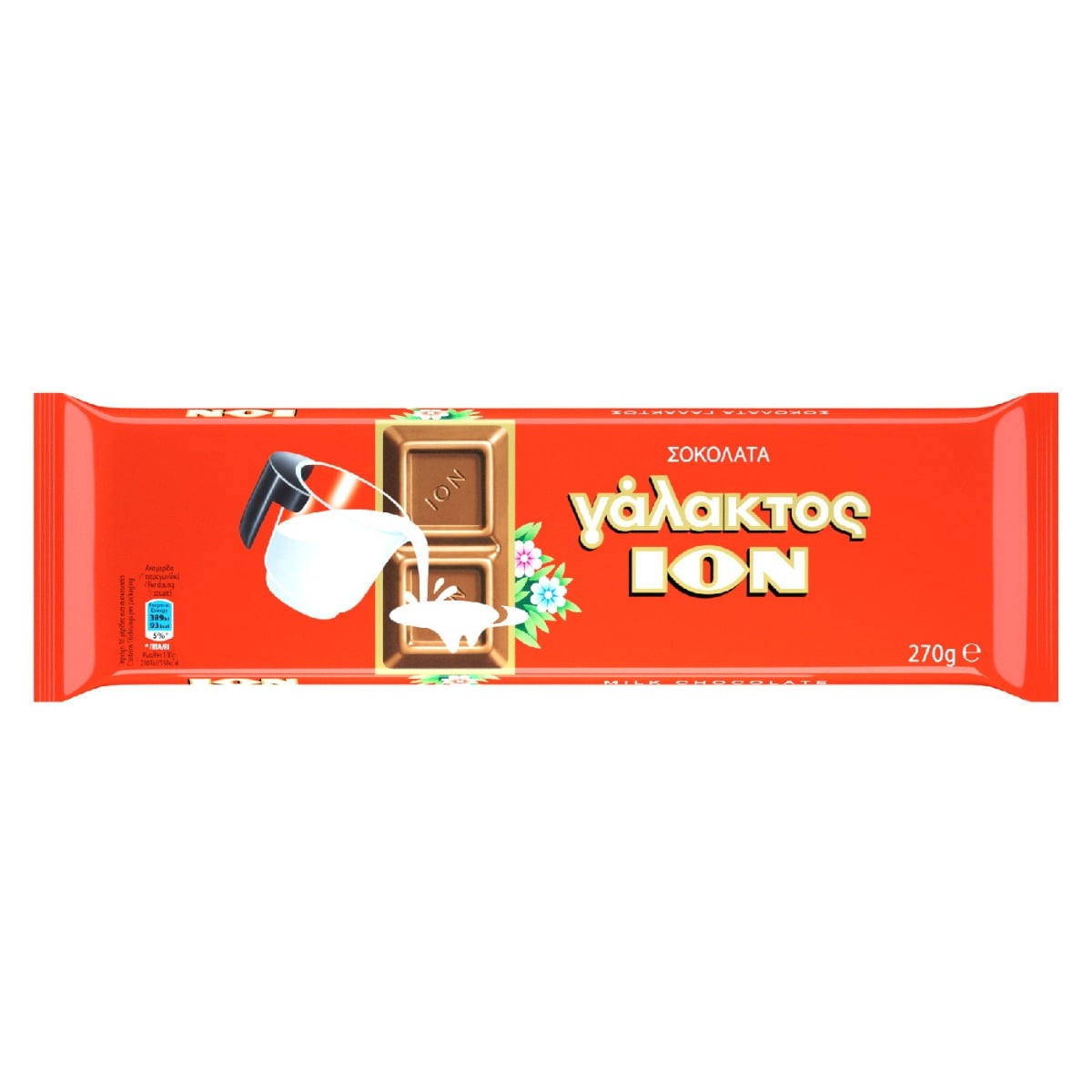 Σοκολάτα ΙΟΝ γάλακτος (270g) - floating thumbnail