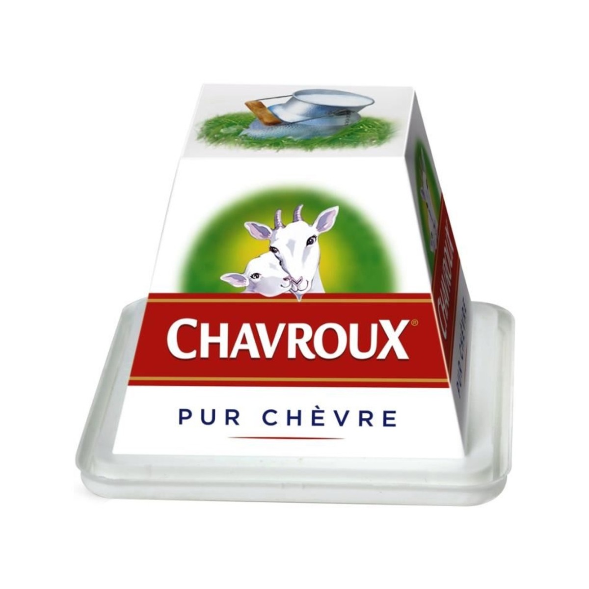 Λευκό τυρί κρέμα CHAVROUX-TENDRE La Buche κατσικίσιο (150g) - floating thumbnail