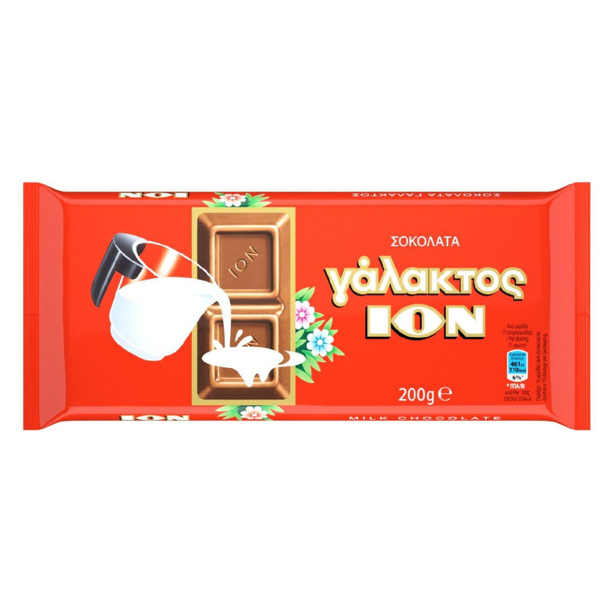 Σοκολάτα ΙΟΝ γάλακτος (200g) - floating thumbnail