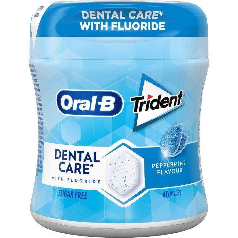 TRIDEN τσίχλα Oral B με γεύση μέντα (68g) - floating thumbnail