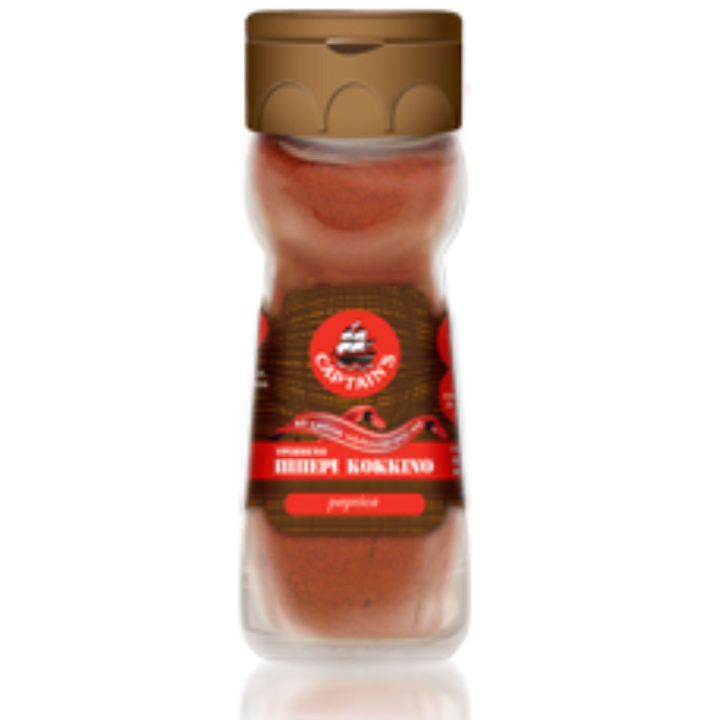 CAPTAIN'S πάπρικα καυτερή γυάλινο βάζο (33g) - floating thumbnail
