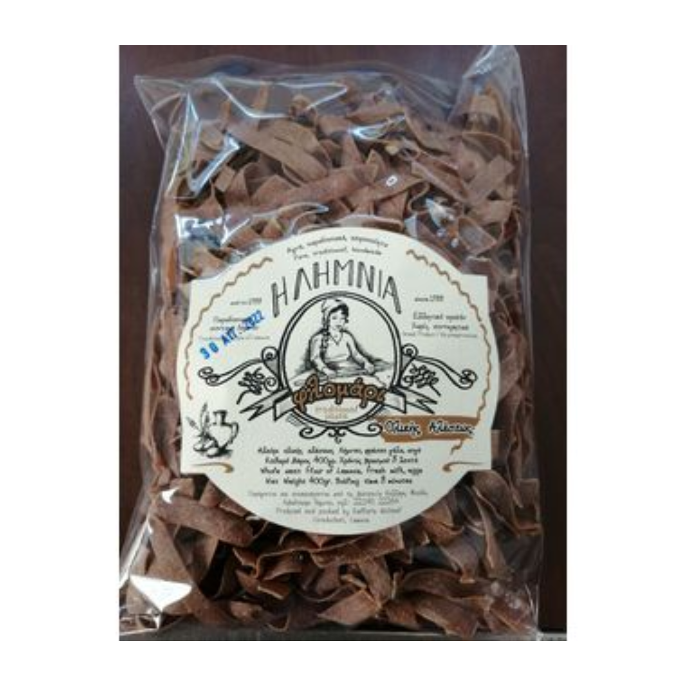 Η ΛΗΜΝΙΑ πάστα ζυμαρικών Φλωμάρι Λήμνου ολικής άλεσης 400g - floating thumbnail